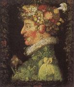 Giuseppe Arcimboldo Spring oil